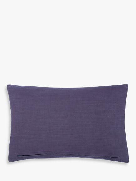 John Lewis Nordic Houses Cushion, Blue / Multi - view 2, Blue / Multi