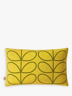 Orla Kiely Early Bird Stem Rectangular Cushion, Multi - view 2, Multi