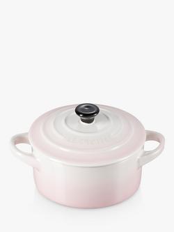 Le Creuset Stoneware Petite Round Casserole - view 2, Pink