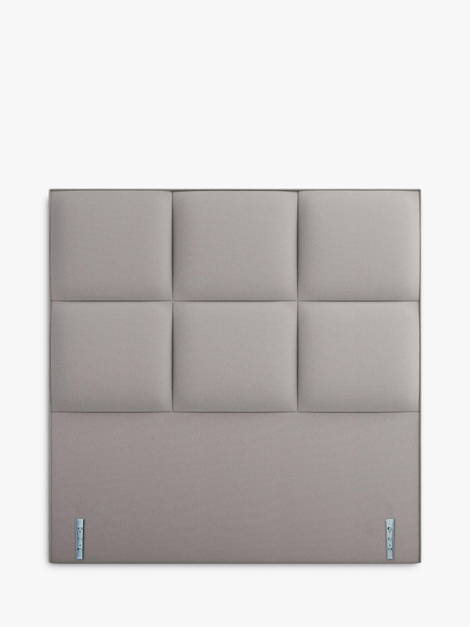 Vispring Ares Full Depth Upholstered Headboard, King Size, Turtle Dove, FSC-Certified (Chipboard)