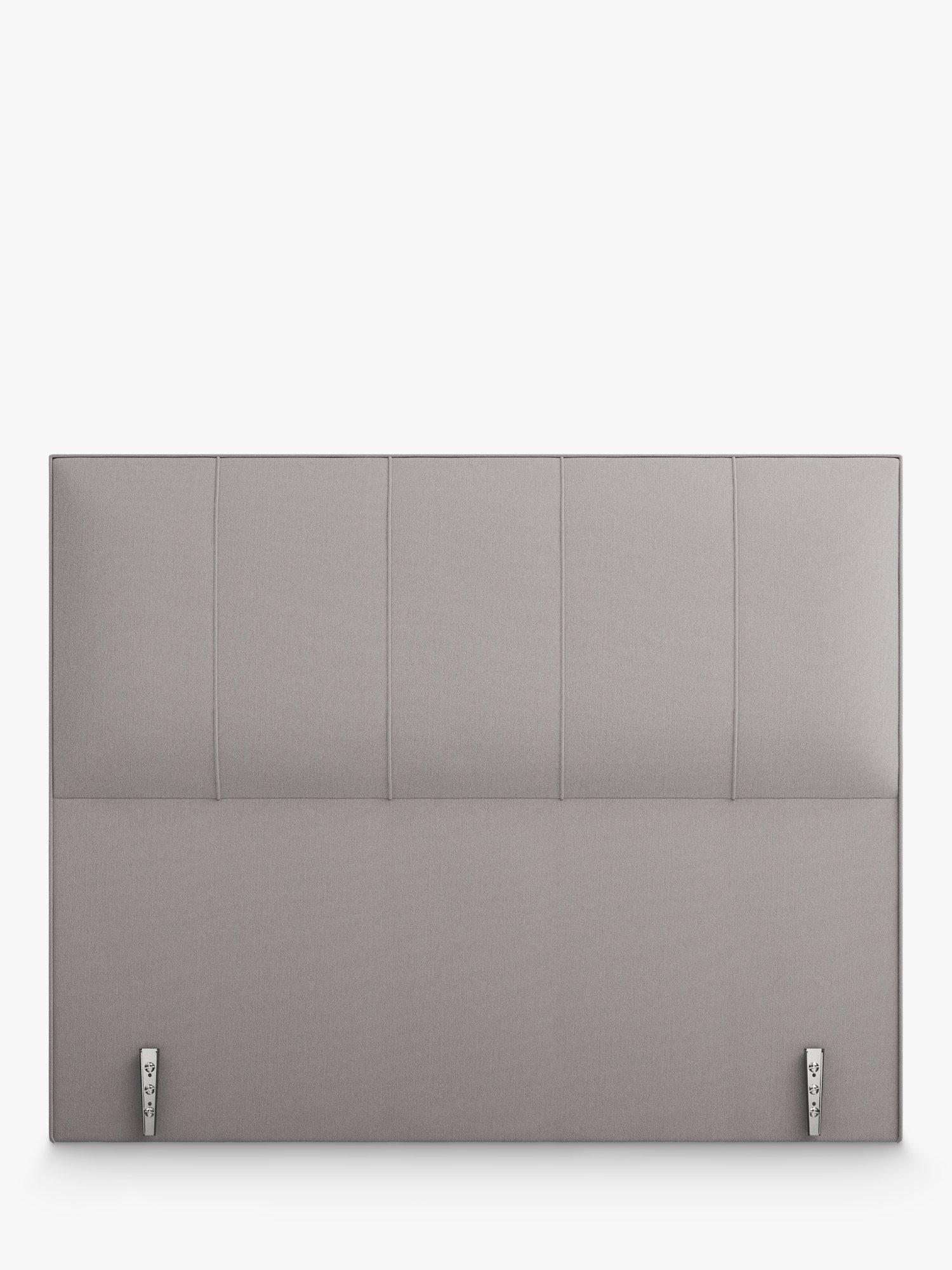 Vispring Ceres Full Depth Upholstered Headboard, King Size, Turtle Dove, FSC-Certified (Chipboard)
