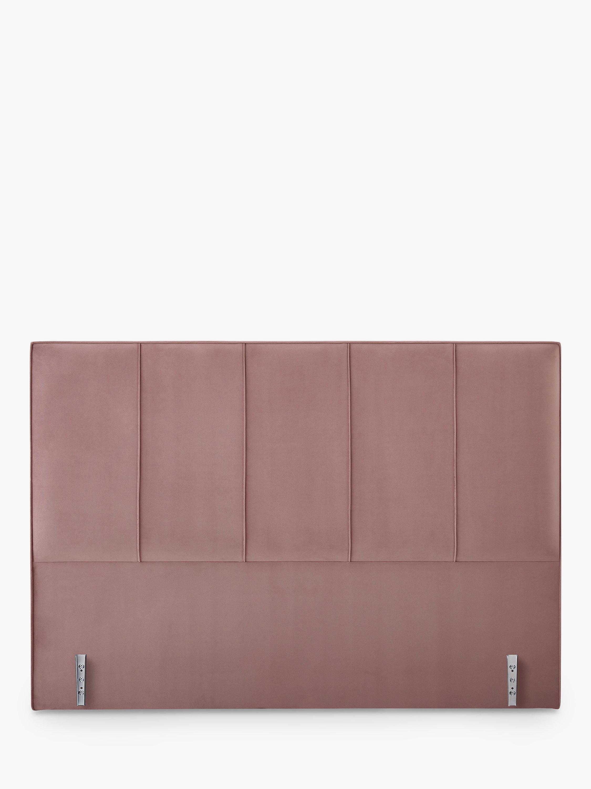 Vispring Ceres Full Depth Upholstered Headboard, Double, Plush Heather, FSC-Certified (Chipboard)