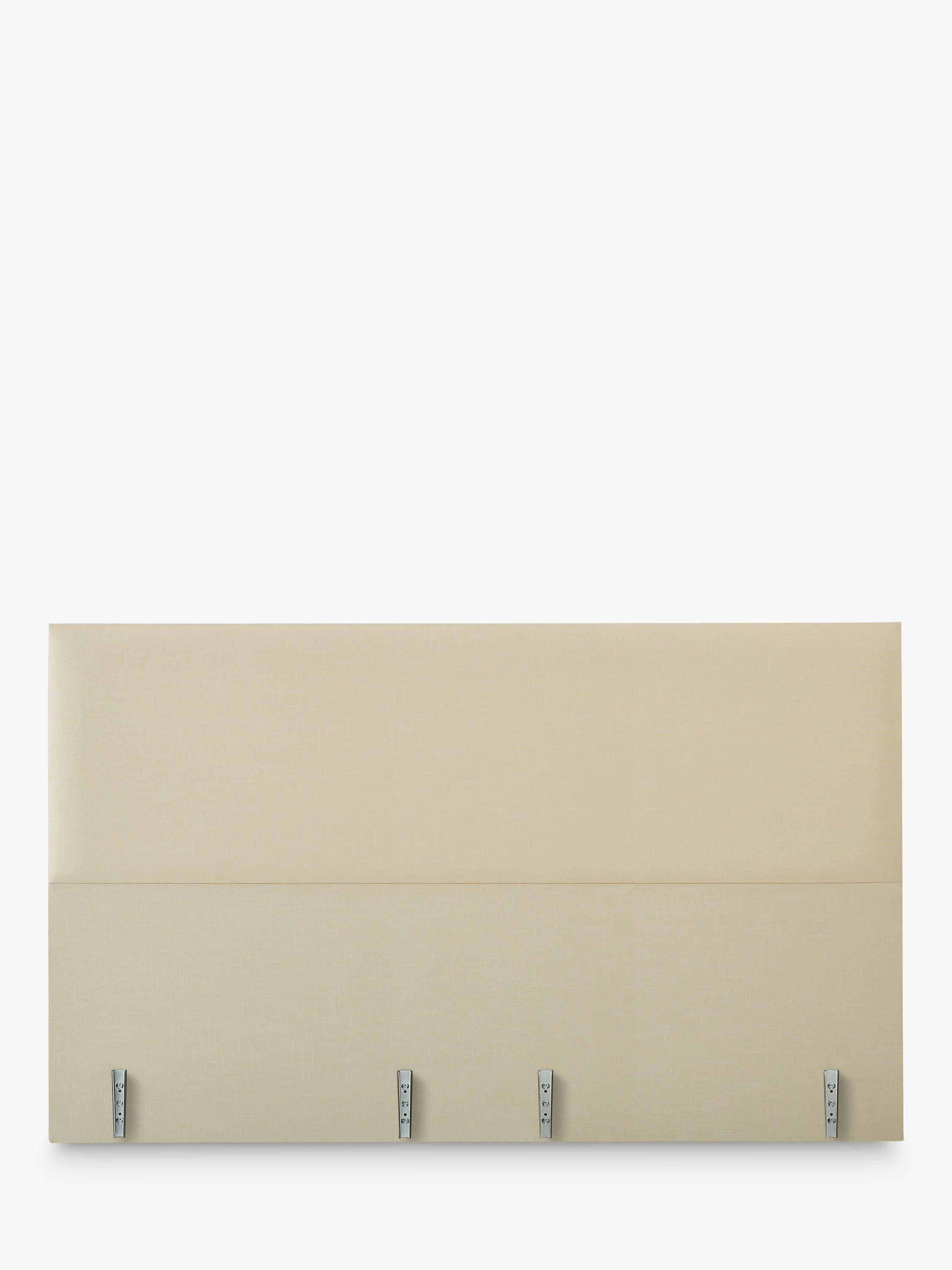 Vispring Hebe Full Depth Upholstered Headboard, Emperor, Gem Cream, FSC-Certified (Chipboard)