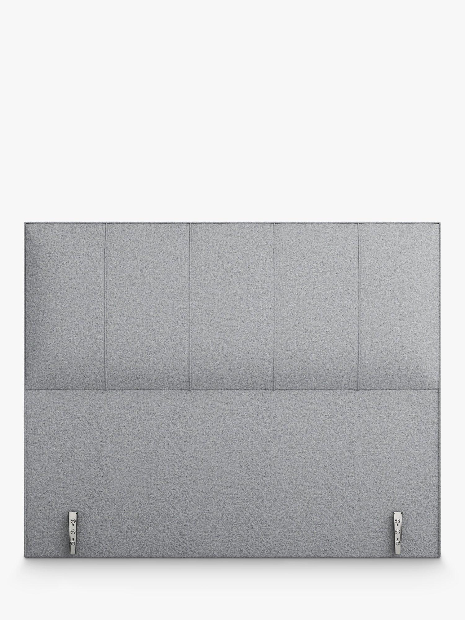 Vispring Ceres Full Depth Upholstered Headboard, King Size, Amatheon Wolf, FSC-Certified (Chipboard)