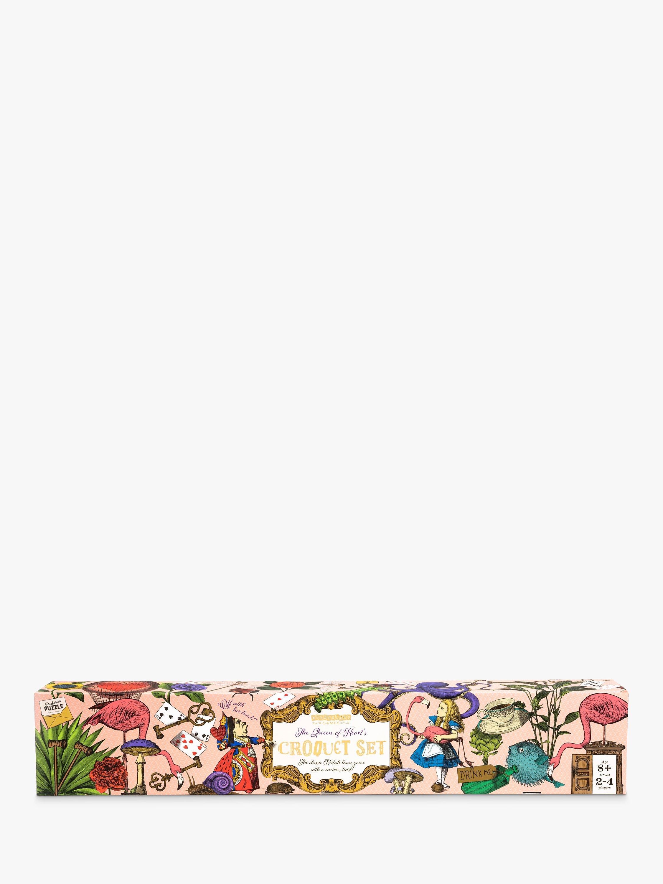 Professor Puzzle Queen of Hearts Flamingo Croquet