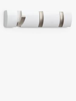 Umbra 3 Flip Hook, White Gloss - view 2, 