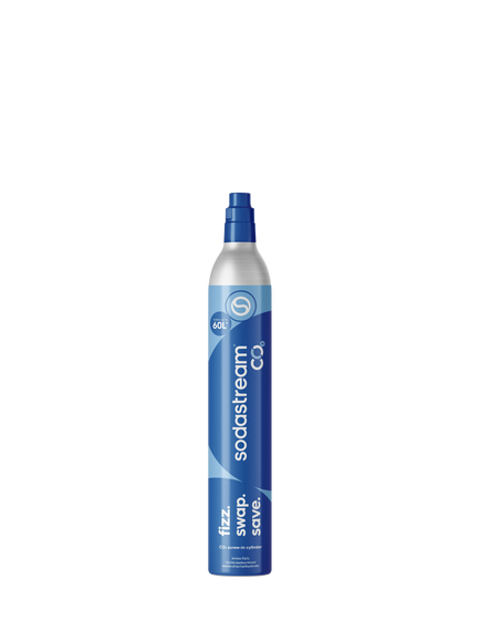 SodaStream Spare CO2 Gas Cylinder, 60L, Blue