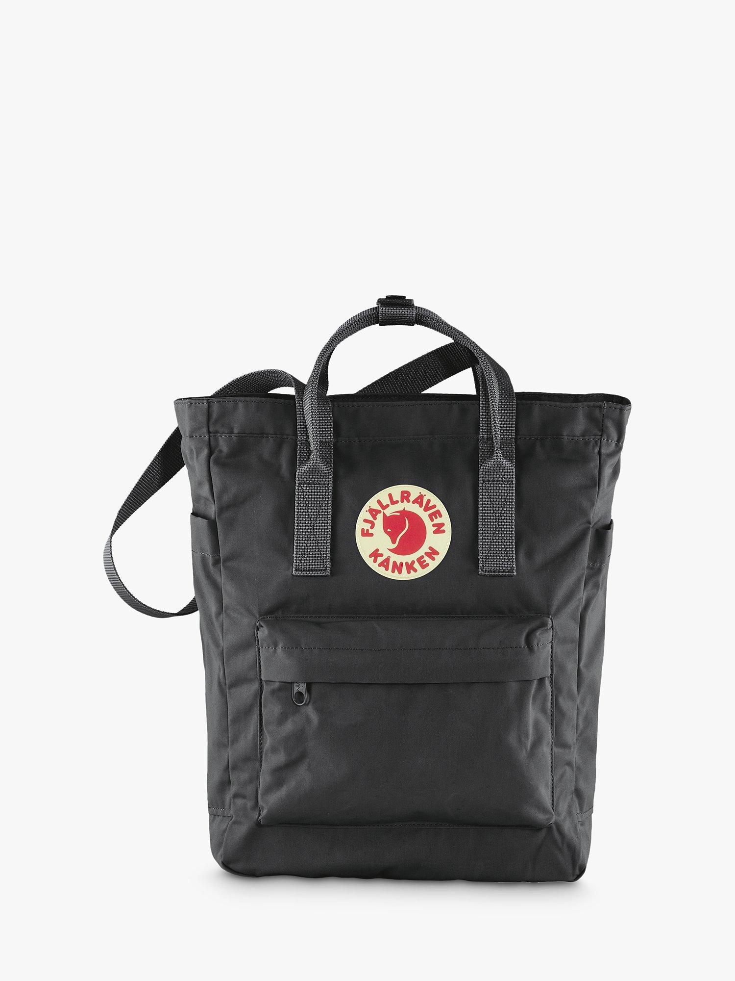 Fjallraven Kanken Tote Backpack Black