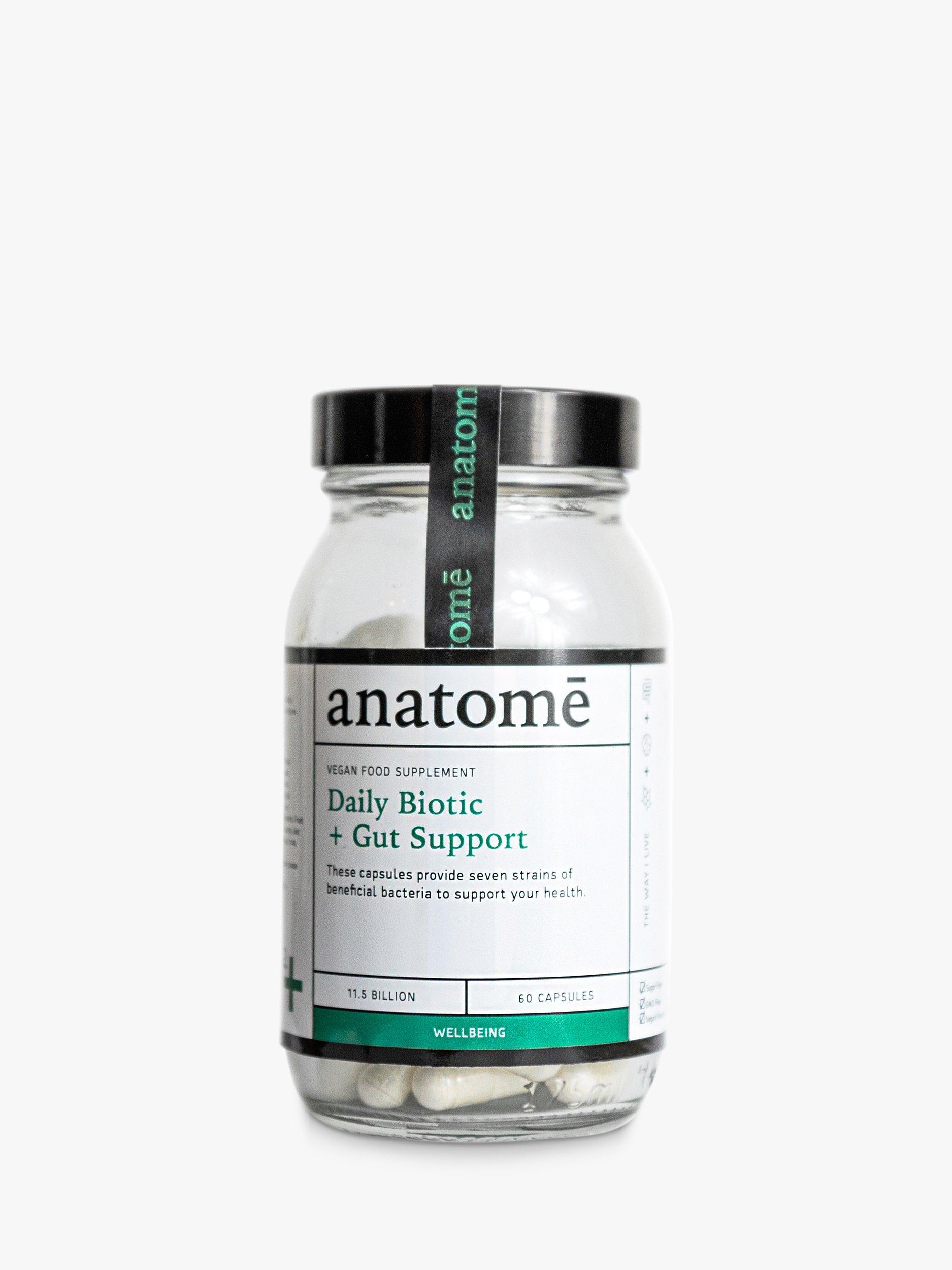 anatomē Daily Biotic + Gut Support Health Supplement, 60 Capsules