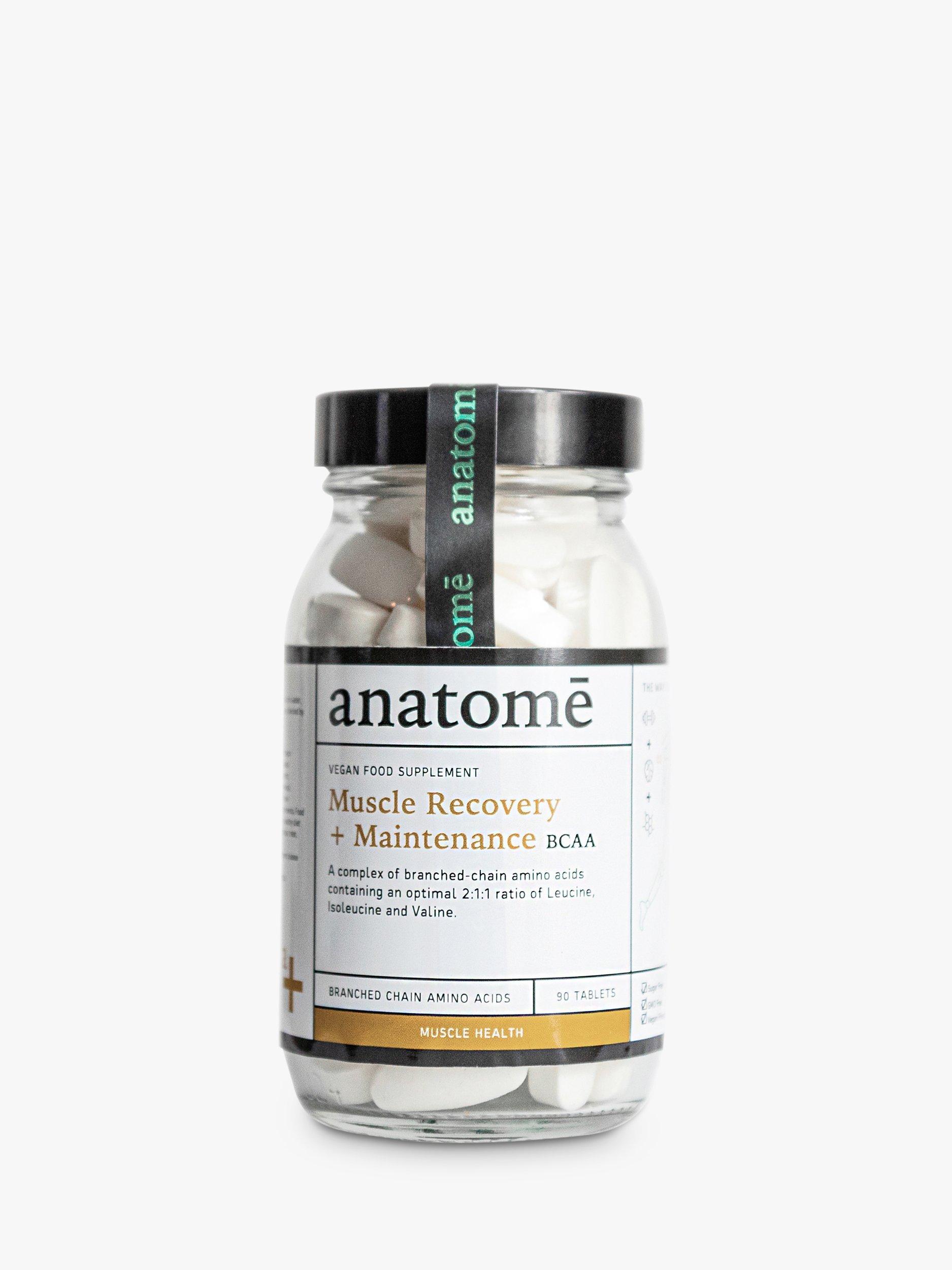 anatomē Muscle Recovery + Maintenance - BCAA Health Supplement, 90 Tablets