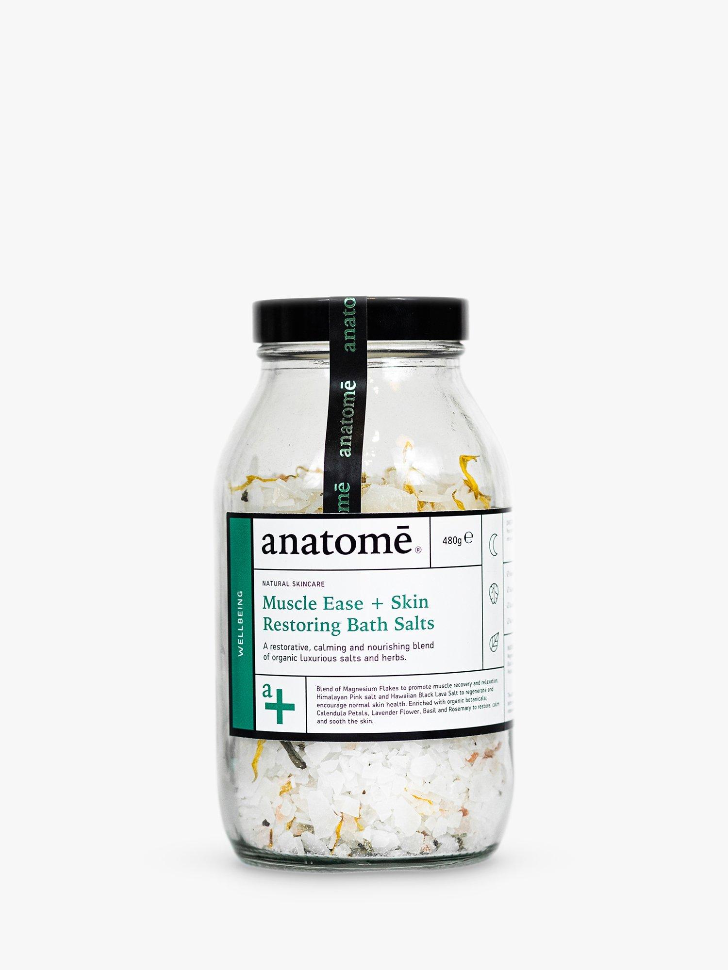 anatomē Muscle Ease + Skin Restoring Bath Salts, 480g