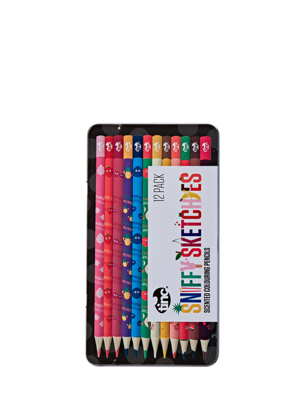 Tinc Scented Colouring Pencils, Pack of 12, Multi