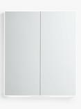 John Lewis Aspect Double Mirrored and Illuminated Bathroom Cabinet