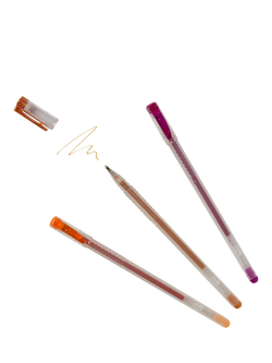 Tinc Glitterarty Gel Pens, Pack of 8 - view 2, Multi