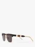 Gucci GG0603S Men's Rectangular Sunglasses