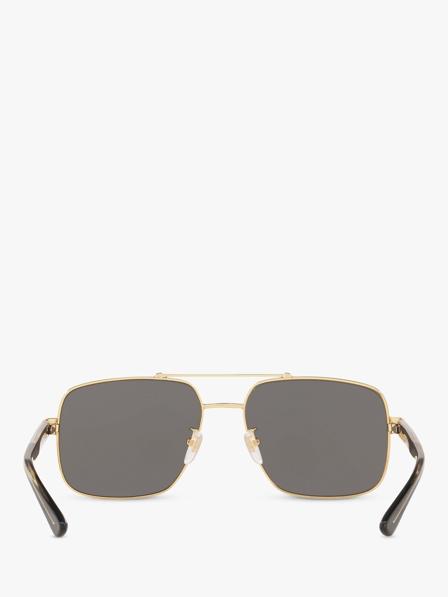 Product image 4 of 7, which shows Gucci GG0529S Men's Square Sunglasses, Gold/Grey