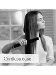 BaByliss 9000 Cordless Hair Straighteners, Black
