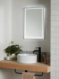 John Lewis Frame Wall Mounted Illumintaed Bathroom Mirror