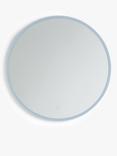 John Lewis Aura Wall Mounted Illuminated Bathroom Mirror, Round