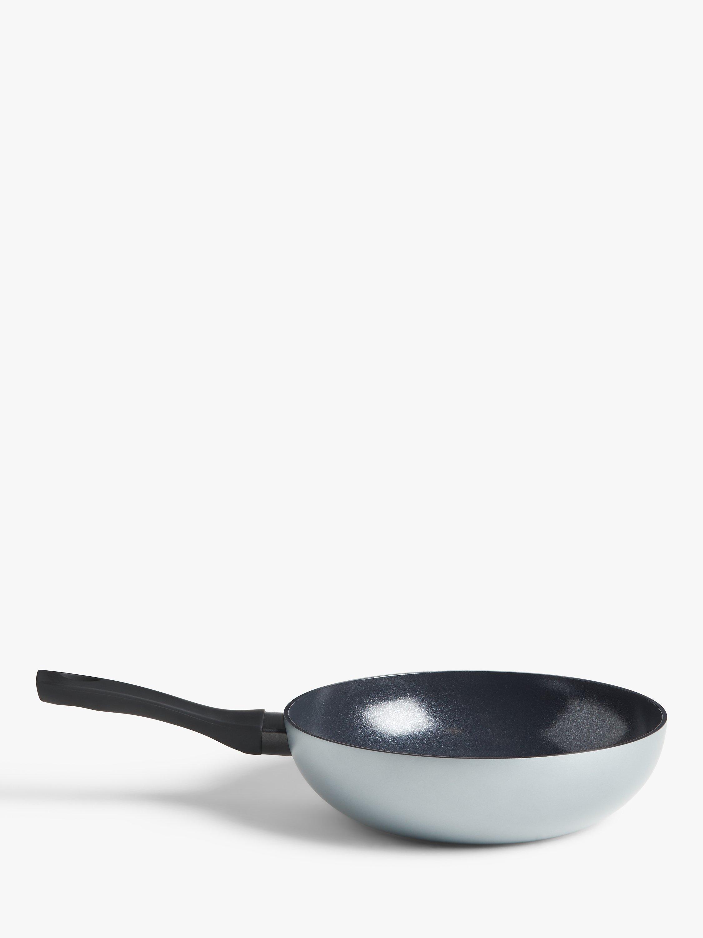 John Lewis Aluminium Ceramic Non-Stick Wok, 28cm