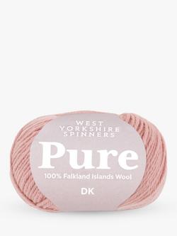 West Yorkshire Spinners Pure DK Yarn, 50g, Blush 287