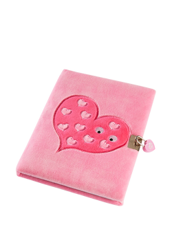 Tinc Mallo Snuggly Lockable Journal, Pink