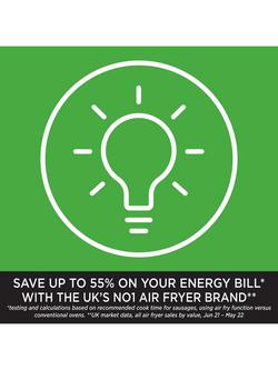 Ninja AF100UK Air Fryer, Grey - view 2, Grey