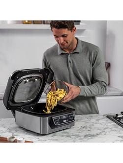 Ninja Foodi AG301UK 5-in-1 Health Grill & Air Fryer - view 2, Grey