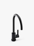 Abode Atlas Single Lever Kitchen Mixer Tap, Matt Black
