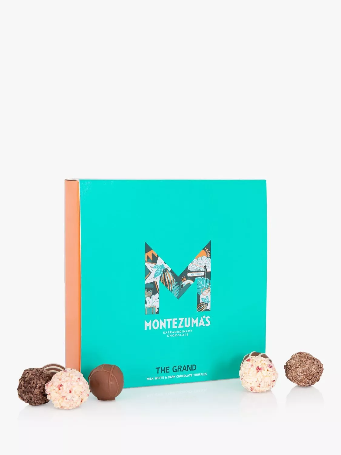 Montezuma's The Grand, Milk, White and Dark Chocolate Truffles 350g