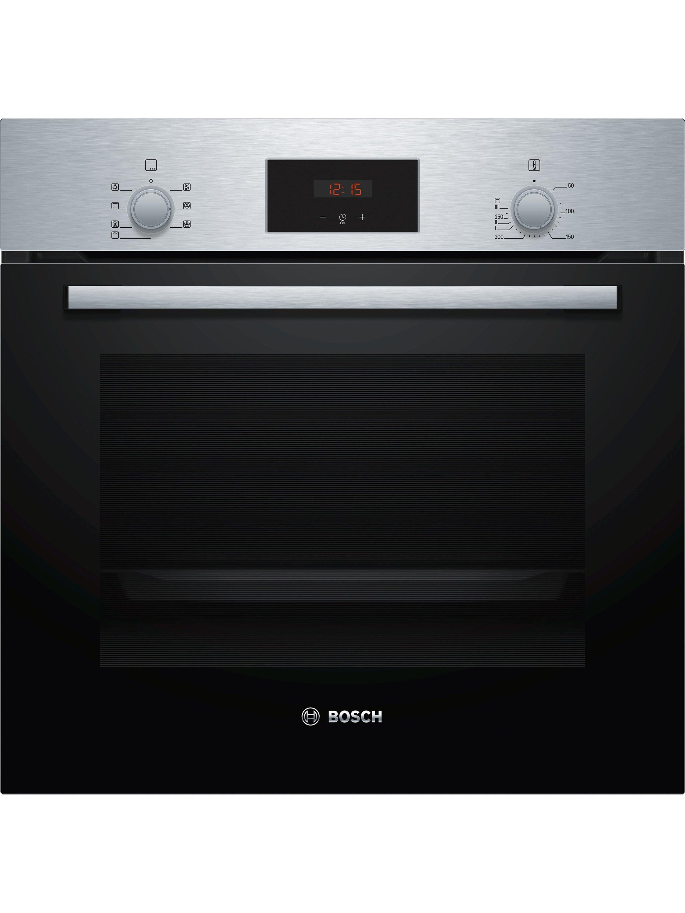Bosch HBF113BR0B Multifunction Built-Under Single Oven, A Energy Rating, Black/Stainless Steel