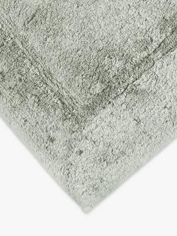 John Lewis Micro-Fresh Deep Pile Pedestal Mat - view 2, Silver Grey