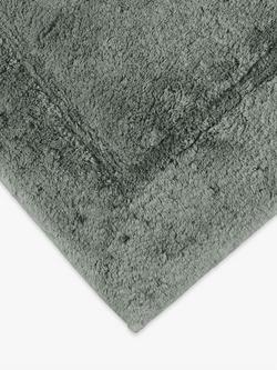 John Lewis Micro-Fresh Deep Pile Pedestal Mat - view 2, Dove Grey