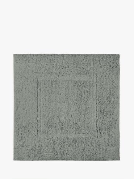 John Lewis Micro-Fresh Deep Pile Shower Mat, Dove Grey
