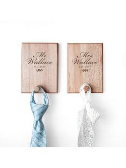 Treat Republic Personalised Couples Peg Hook - view 2, 