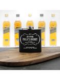 Treat Republic Personalised Vintage Whiskey Hip Flask, 170ml