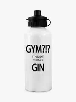 Treat Republic Personalised Gin Water Bottle, 500ml, 