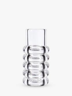 Tom Dixon Press Vase, H23cm - view 2, Clear