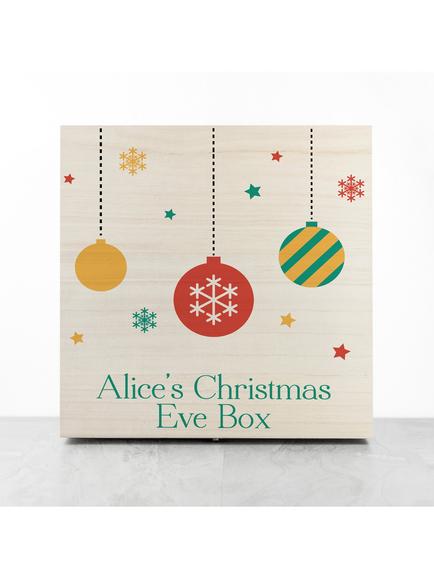 Treat Republic Personalised Baubles Christmas Eve Box - view 2, 