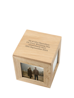 Treat Republic Personalised Photo Cube Keepsake Box - view 2, 