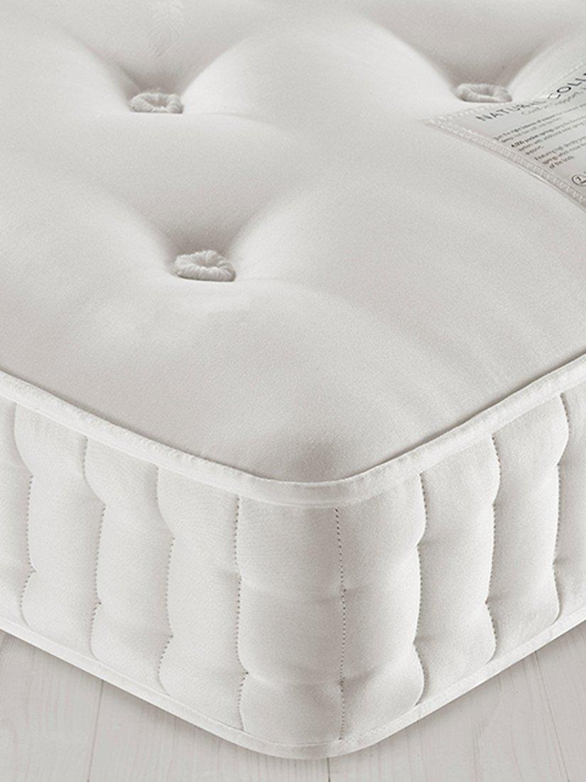 John Lewis & Partners Natural Collection Hemp 2500, Double, Firm Tension Pocket Spring Mattress
