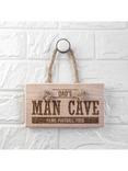 Treat Republic Personalised Man Cave Wooden Sign