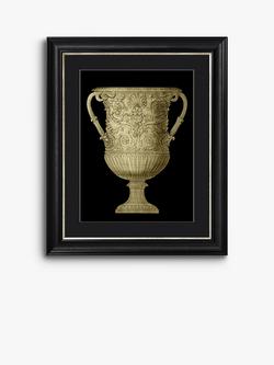 Garden Antiquities V Framed Print & Mount, 60 x 50cm, Black, Black