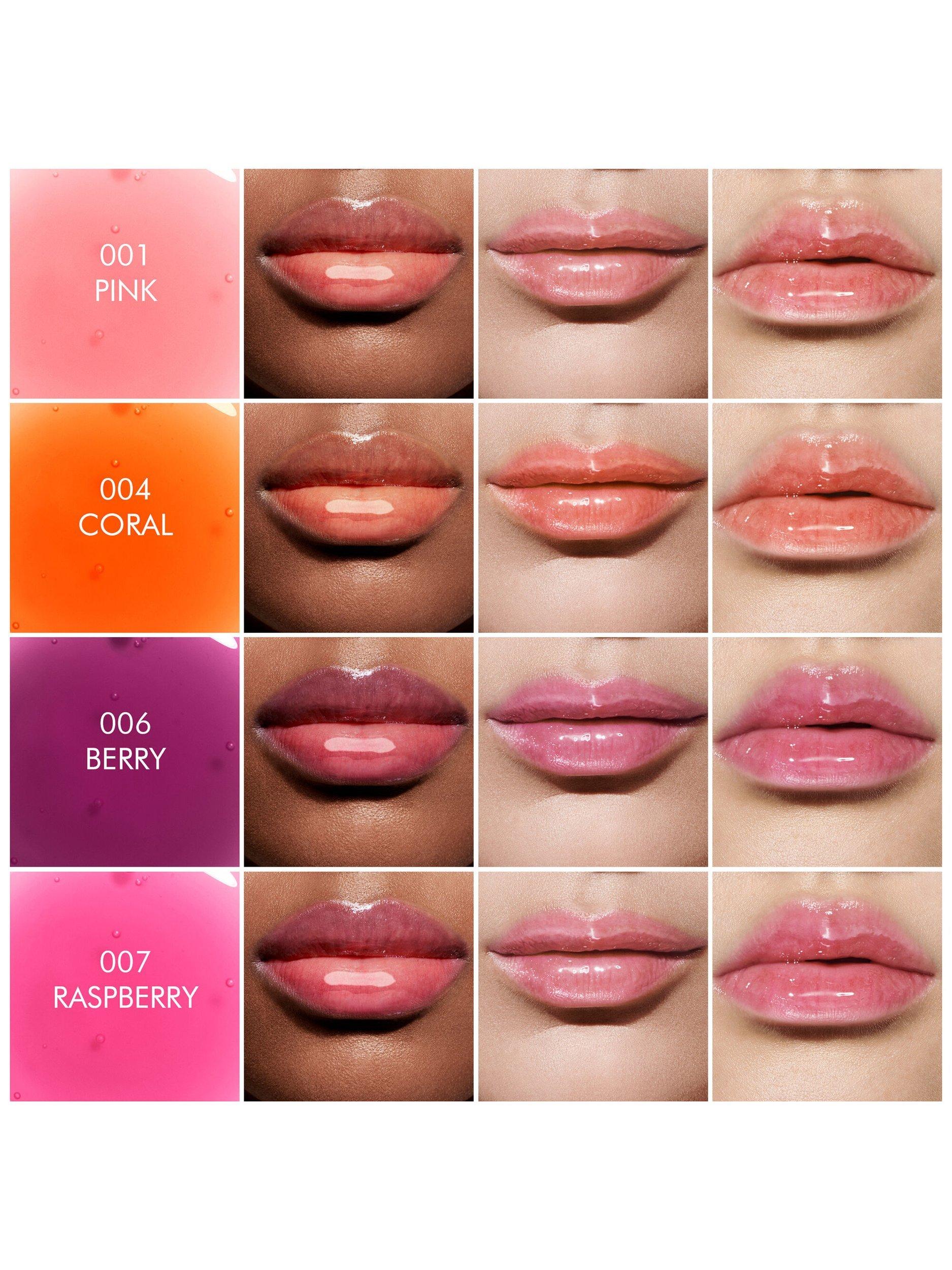 Product image 3 of 7, which shows DIOR Addict Lip Glow Oil, 001 Pink