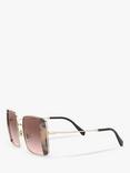 Miu Miu MU 56VS Women's Square Sunglasses