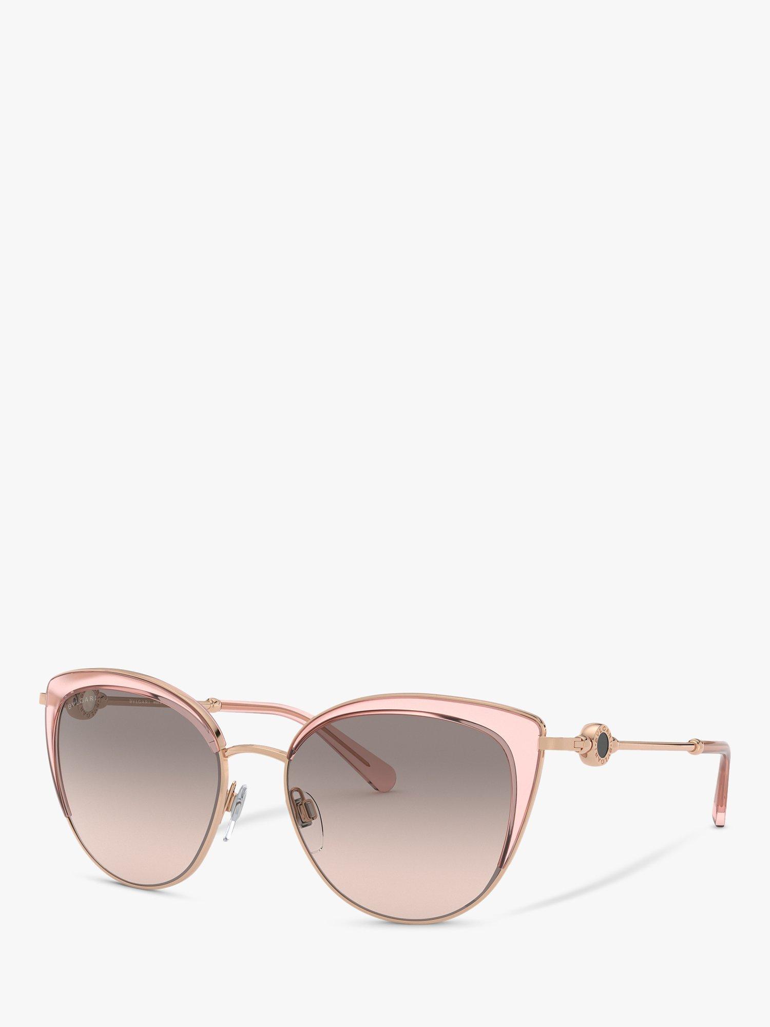 Bvlgari rose gold sunglasses hotsell