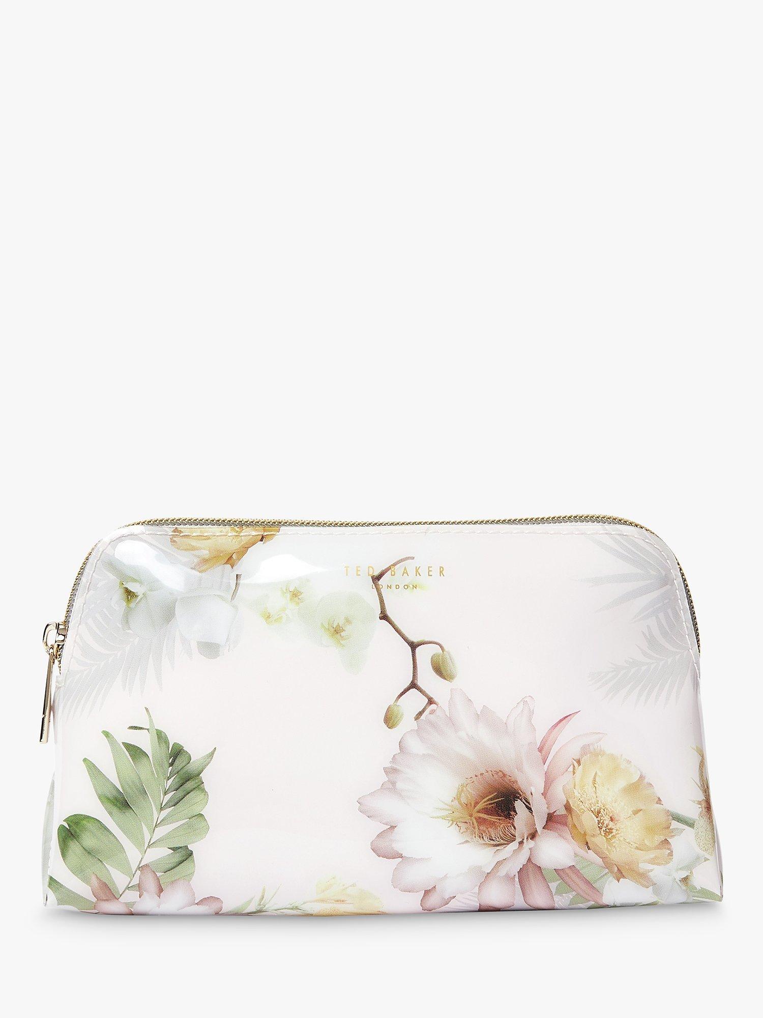 Ted Baker Erlend Woodland Makeup Bag, Pale Pink
