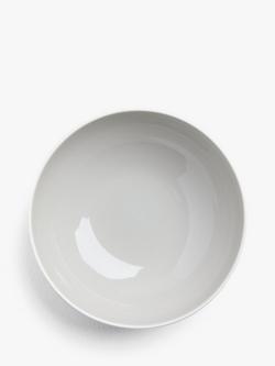 John Lewis Puritan Stoneware Pasta Serving Bowl, 25.5cm - view 2, Dark Grey