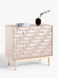 John Lewis Show Wood Bedroom Furniture, Soft Touch Chenille Duck Egg