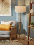 John Lewis Spindle Wooden Floor Lamp